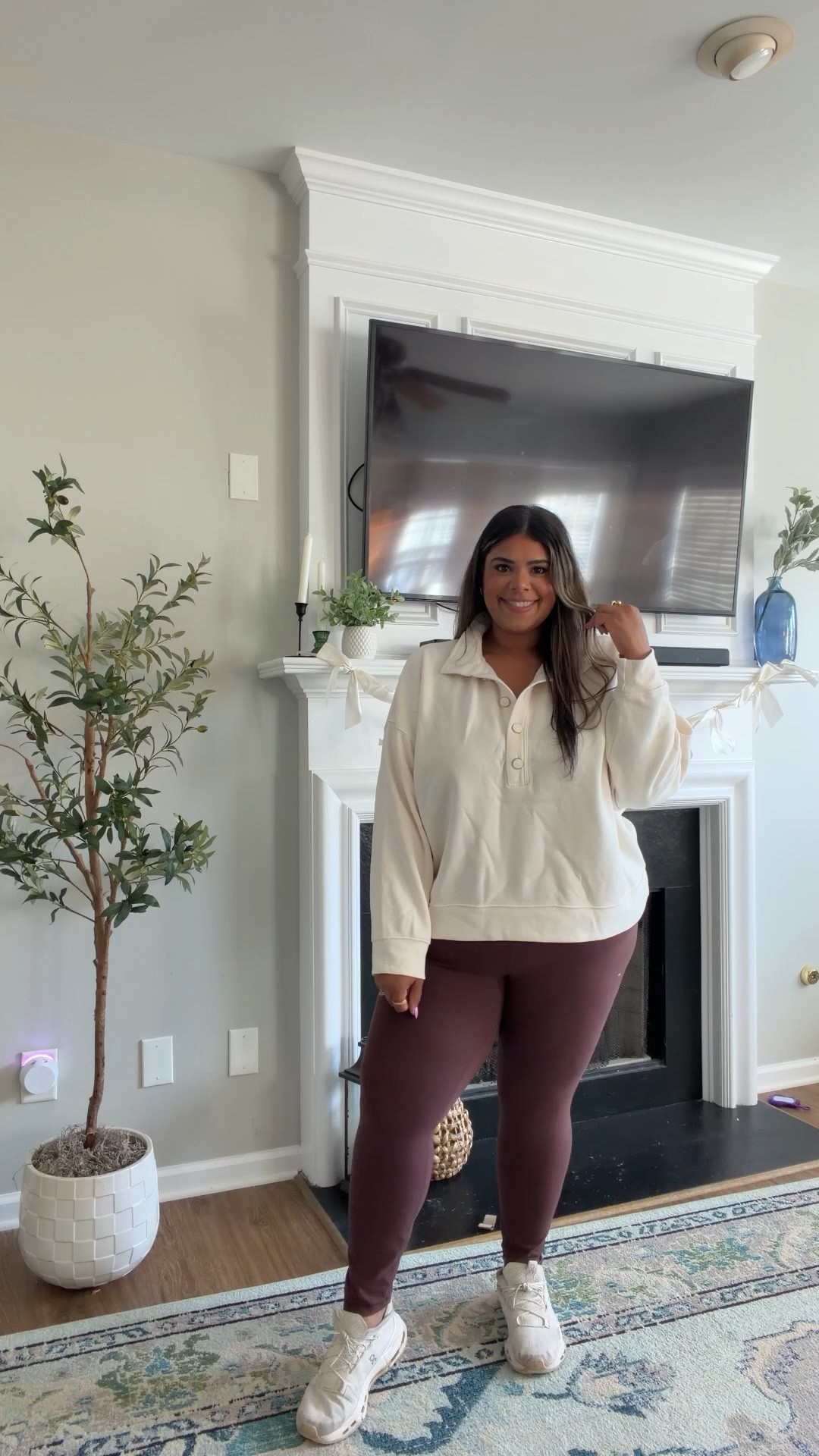 Walmart does it again! I'm obsessed with this pullover! #walmart #walmartfashion #walmartfinds #tryon #size20 

#LTKSaleAlert #LTKMidsize #LTKPlusSize