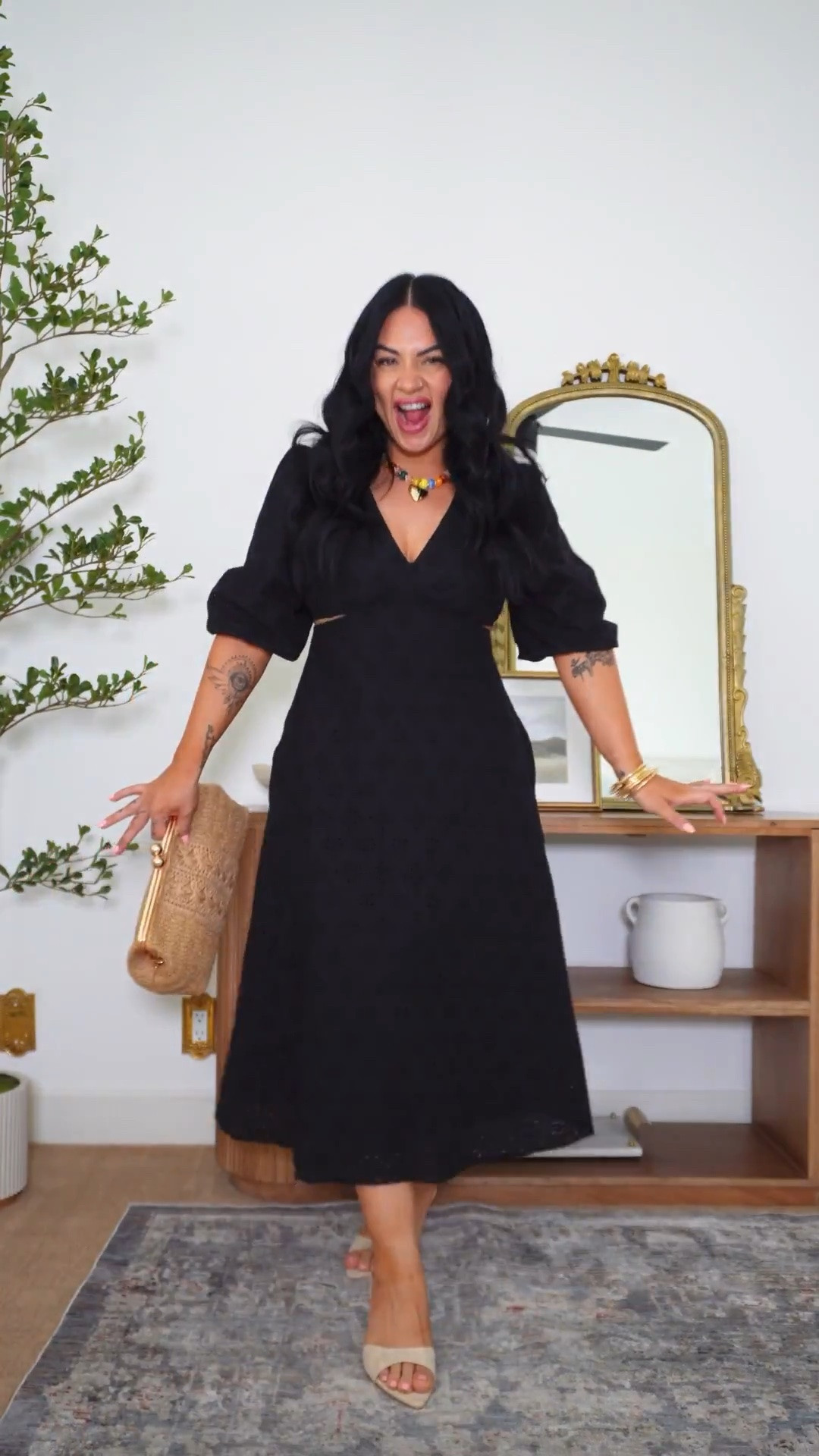 wearing a size 12 in the dress!

Walmart, Walmart deals, Walmart black dress, black dress, midi dress, midsize, arm coverage dress, tori block

#LTKootd #LTKgrwm #LTKSeasonal