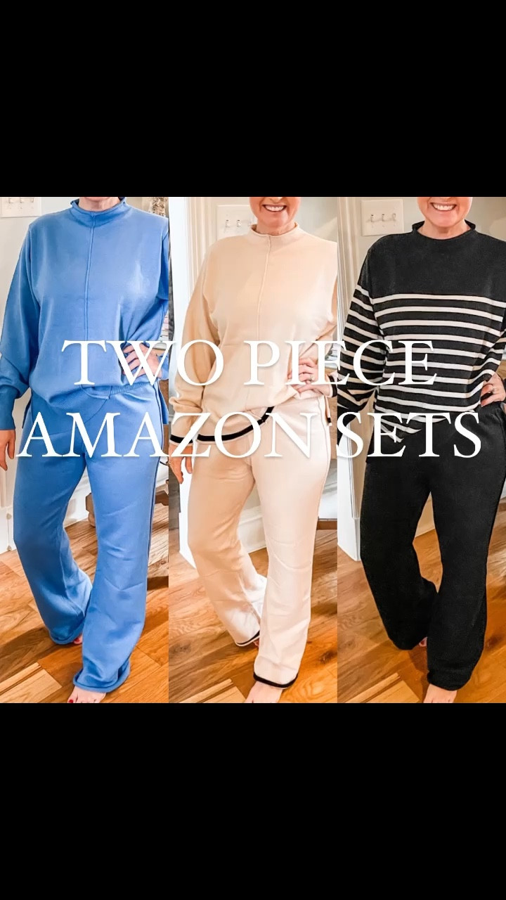 Amazon try on session. Two piece sets. Lounge sets. Matching sets  

#LTKover40 #LTKVideo #LTKfindsunder50