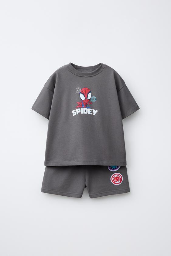 SPIDEY © MARVEL T-SHIRT AND BERMUDA JOGGING SET | Zara US