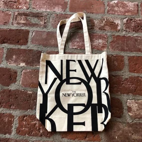 The New Yorker Tote Bag  Brand New and Sealed Original | Etsy | Etsy (US)