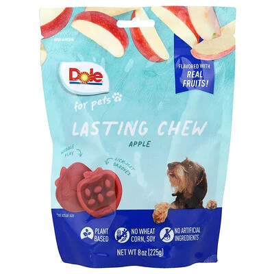 Dole for Pets, Lasting Chew, Apple, 8 oz (225 g) | iHerb