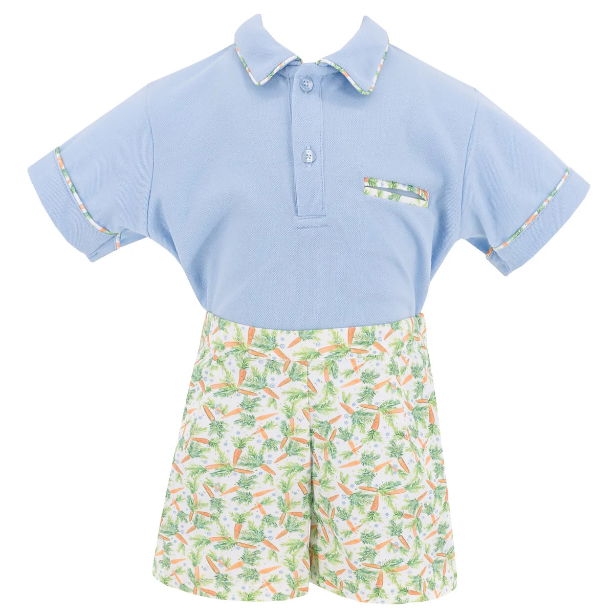 Carrot Boy Polo Set | Dondolo
