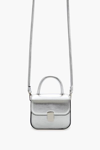 Metallic Mini Crossbody Bag | Forever 21
