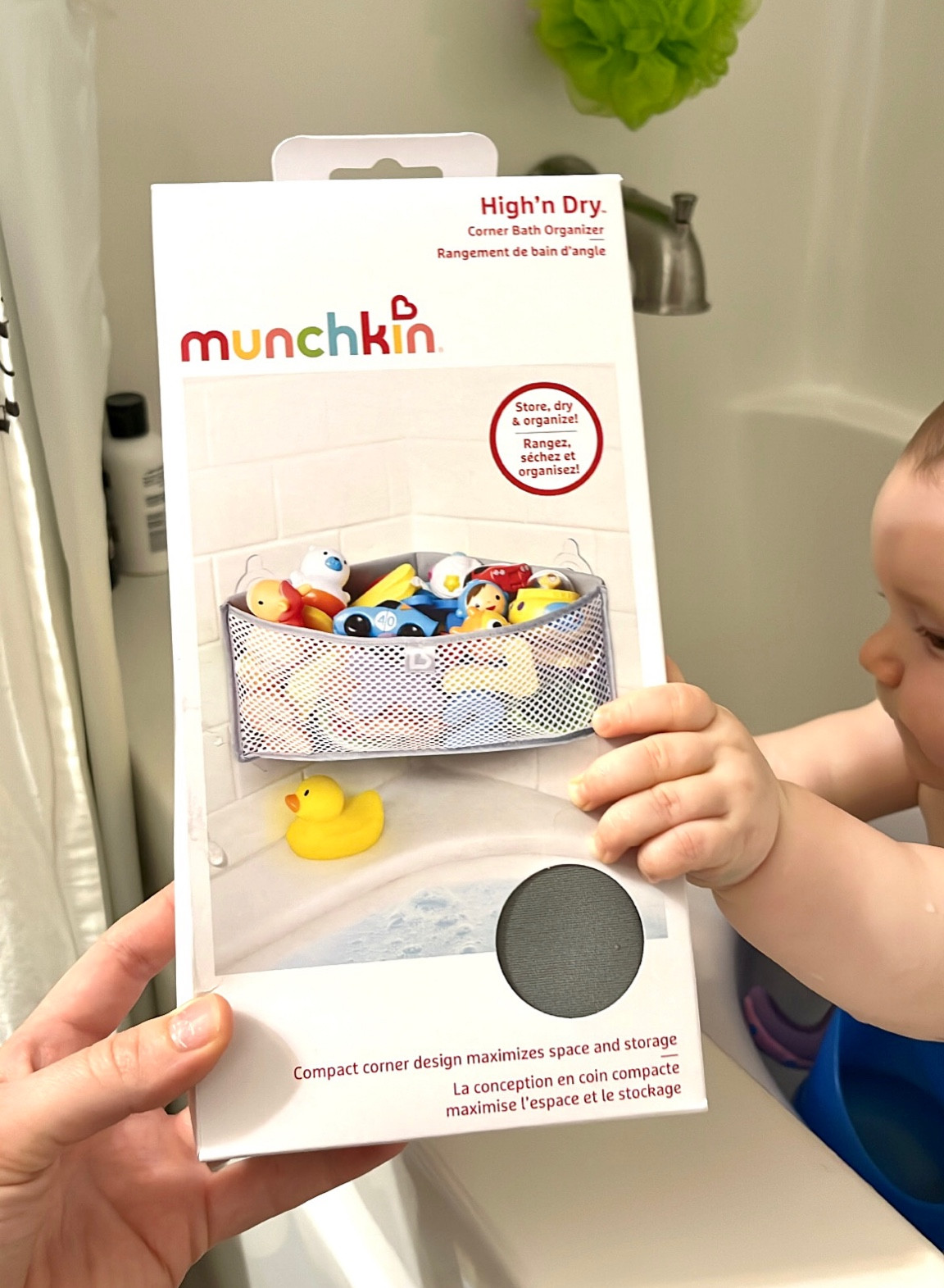 Munchkin baby bath products saving the day and making my bathroom look *slightly more tidy 🙌🏼

#LTKbaby