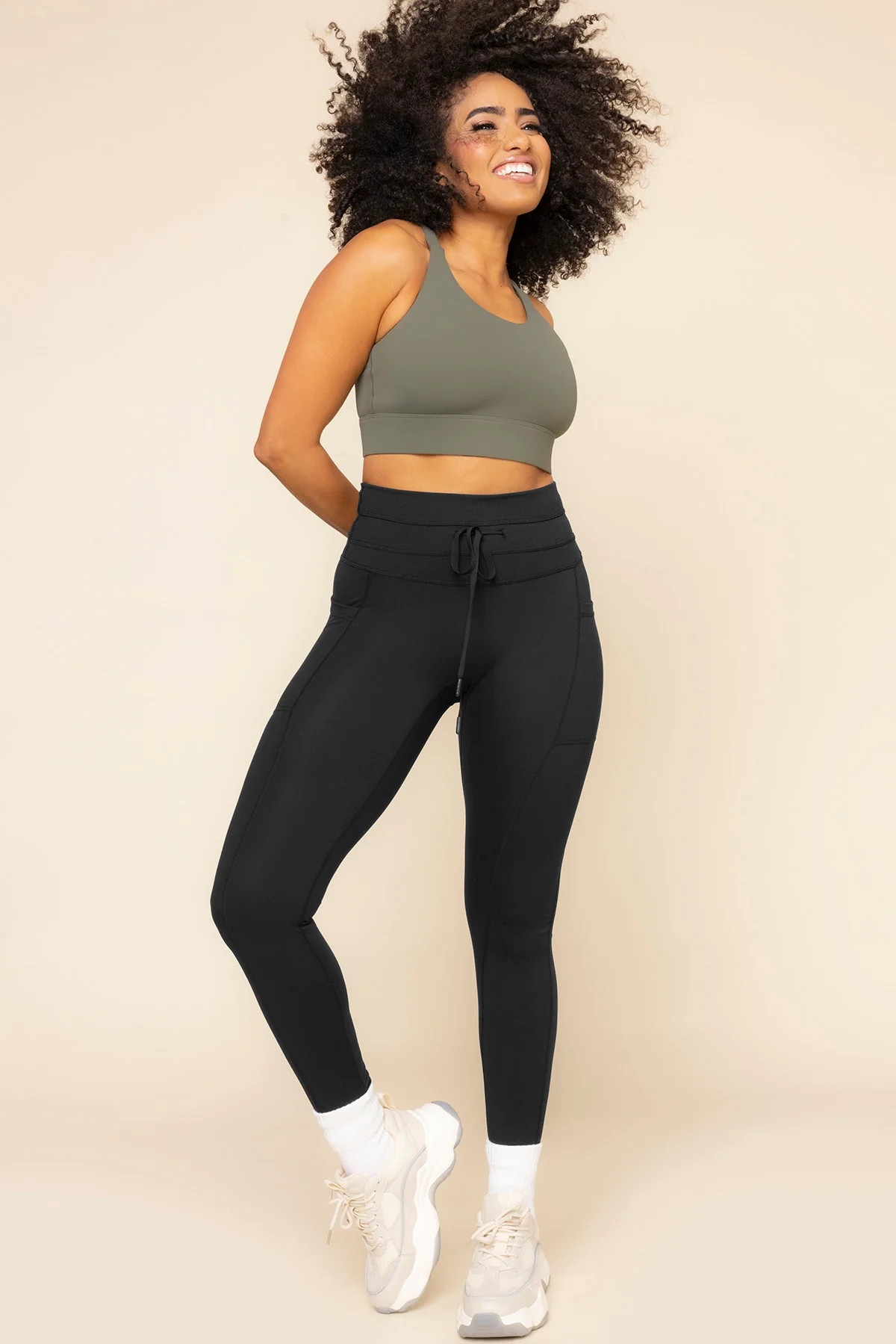 Cargo Legging with Pockets - Meadow | POPFLEX
