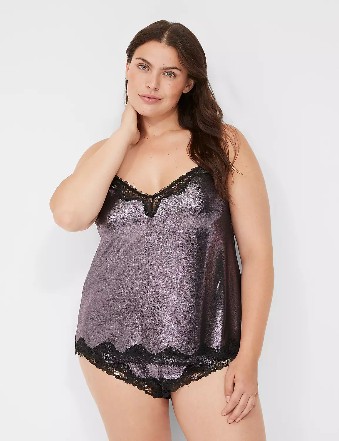 Foil Shine Cami & Short Set | LaneBryant | Lane Bryant (US)