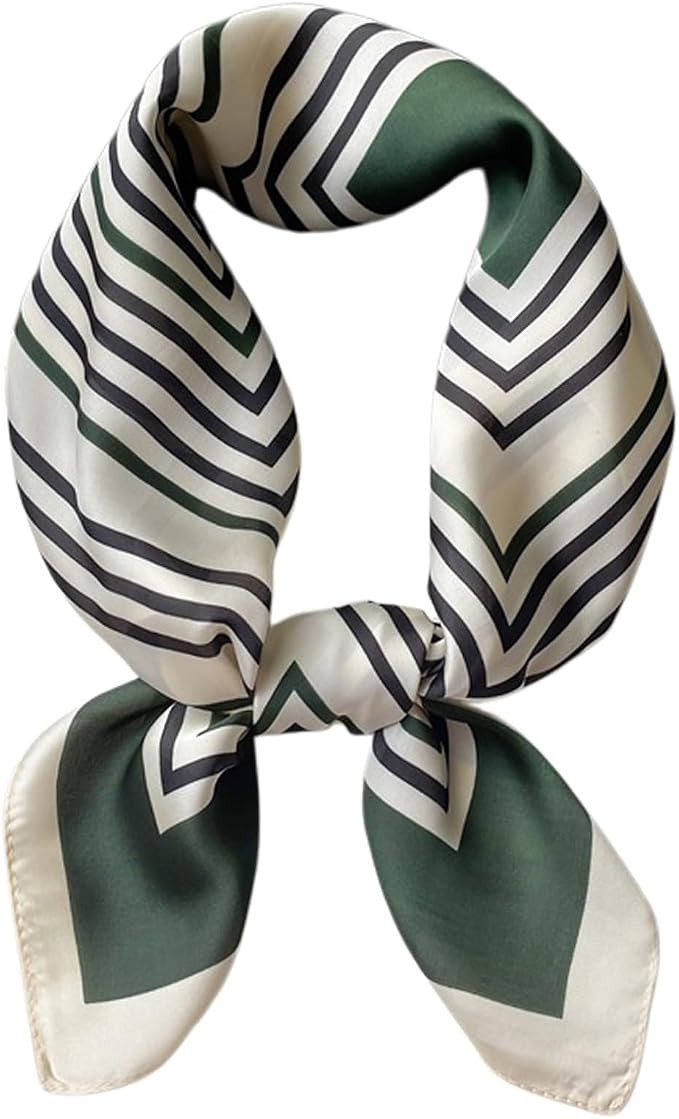 Traziewell Head Scarfs for Women Silk Small Square Neckerchief Ladies Lightweight Scarves 75 | Amazon (UK)