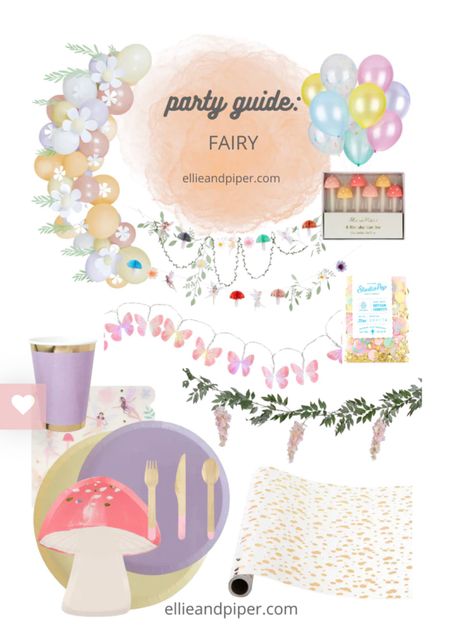 ✨Party Guide: Fairy Party by Ellie and Piper✨

Sprinkle Pixie Dust: Celebrate with Joy and Fairy Charm at a Fairy-themed Bash!

Kids birthday gift guide
Kids birthday gift ideas
New item alert
Gifts for her
Gifts for him
Gift for teens 
Gifts for kids
Bar decor
Bar essentials 
Backyard entertainment 
Entertaining essentials 
Party styling 
Party planning 
Party decor
Party essentials 
Kitchen essentials
Dessert table
Party table setting
Housewarming gift guide 
Hostess gift guide 
Just because gift
Party backdrop ideas
Balloon garland 
Shop small
Meri Meri 
Ellie and Piper
CamiMonet 
Kailo Chic
Party piñata 
Mini piñatas 
Pastel cups
Pastel plates
Gift baskets
Party pennant flags
Dessert table decor
Gift tags
Party favors
Book shelf decor
Photo Prop
Birthday Party Decor
Baby Shower Decor
Cake stand
Napkins
Cutlery 
Baby shower decor
Confetti 
Jumbo number balloons
Decorated cookies
Welcome sign
Acrylic sign 
Butterflies 
Minted birthday party invitation 
Party hat
Etsy

#LTKGifts #LTKGiftGuide 
#liketkit #LTKstyletip #LTKsalealert #LTKunder100 #LTKfamily #LTKFind #LTKunder50 #LTKSeasonal #LTKkids #LTKFind 

#LTKhome #LTKbaby #LTKbump