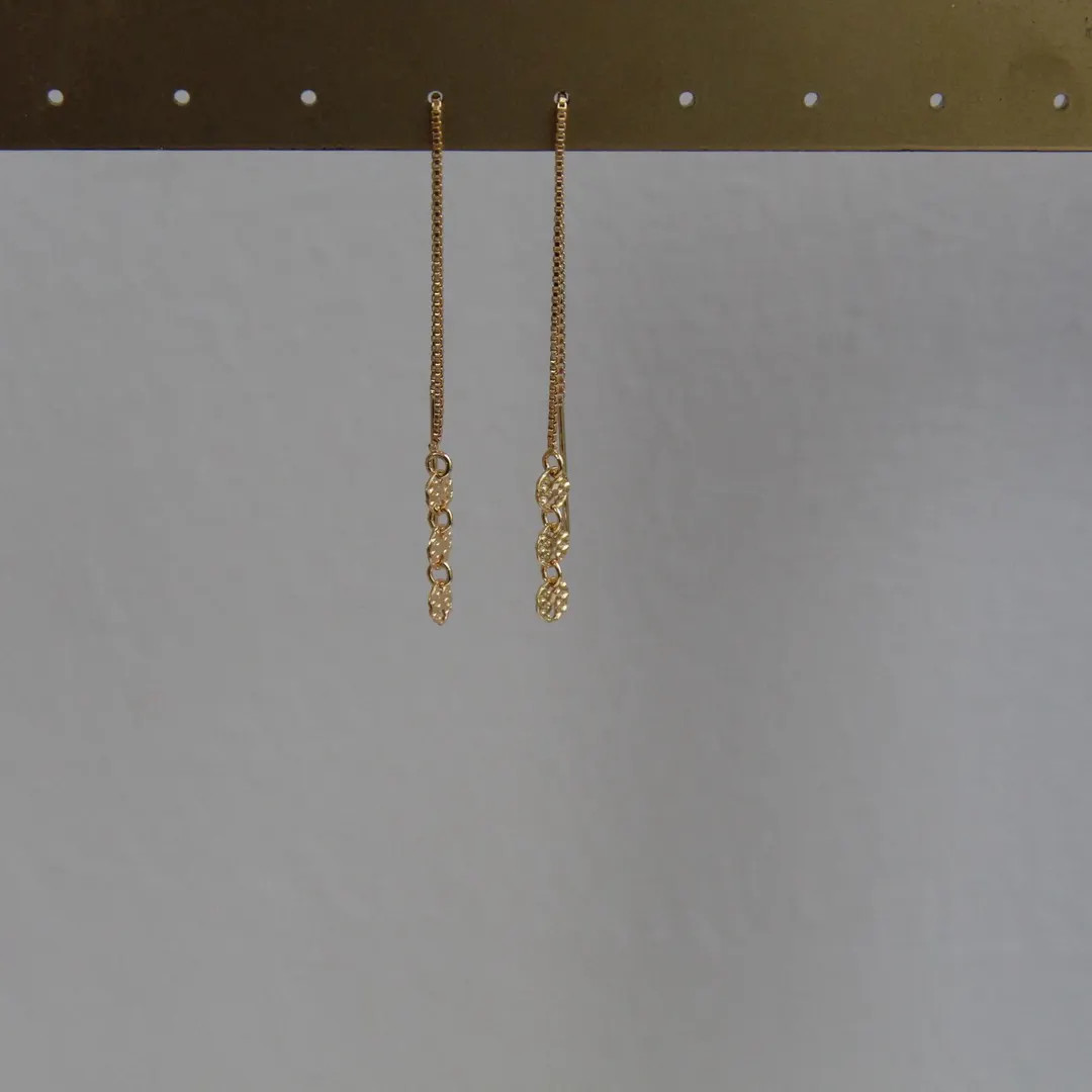 Coin Threader Earrings - Etsy | Etsy (Global)