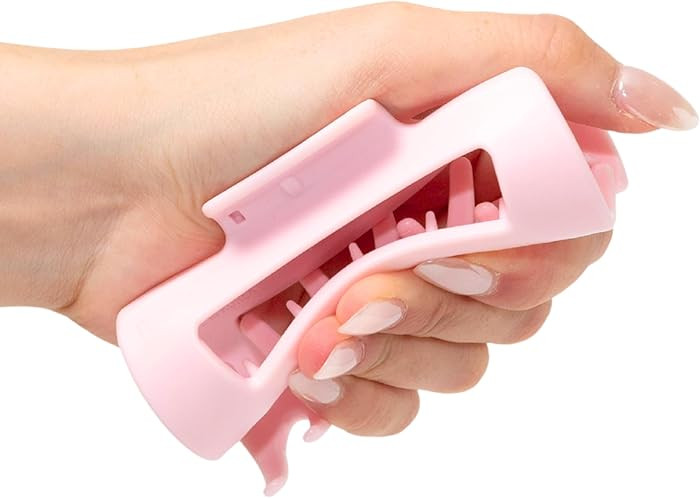 The Original Mello Hair Claw Clip Squishy Claw Clip Made in Korea Patent Pending 30021976 (Pink, ... | Amazon (US)