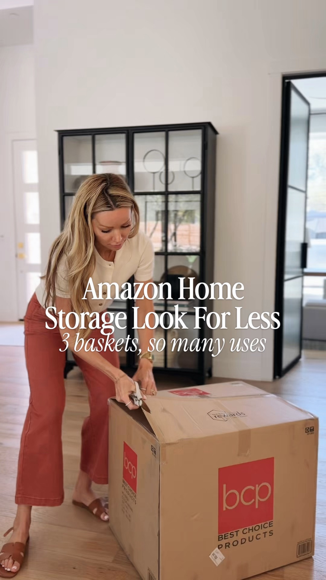 If your house always seems to have random blankets, toys, shoes or “stuff” that needs a home, this Amazon find is such an easy fix. 🤎  comment AMAZON and I’ll send you all the details 

These woven baskets come in a set of three different sizes, have built-in handles, and give you that pretty designer-storage look without the designer price.

I love finds like this because they make everyday clutter feel intentional instead of messy — and they’re pretty enough to leave out in a living room, bedroom or entryway.

Would you use these for blankets, toys, shoes…or all of the above? 😂

#amazonhome #amazonfinds #homeorganization #amazonhomefinds #organizingideas