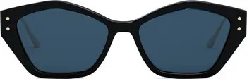 MissDior S1U 56mm Geometric Sunglasses | Nordstrom