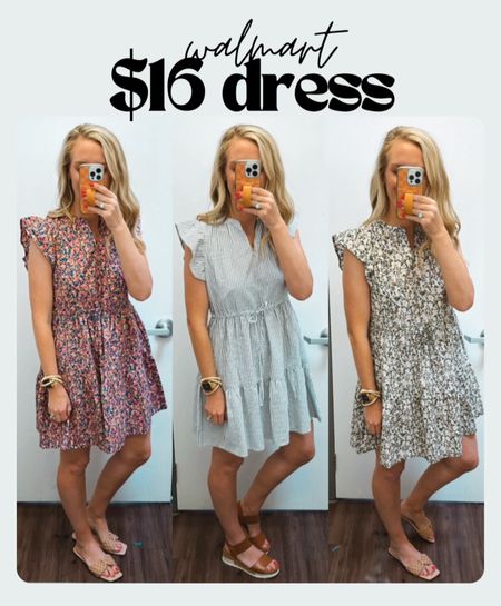Walmart $16 dress 

#LTKmidsize #LTKsalealert #LTKfindsunder50
