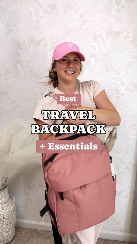 Best travel backpack - callback backpack with tons of pockets! Also love the Terra belt bag - better than Lululemon! It has more pockets and water resistant. It’s a larger size and perfect for travel
Comfortable airport suitcase and backpack 

#LTKFindsUnder100 #LTKItBag #LTKTravel