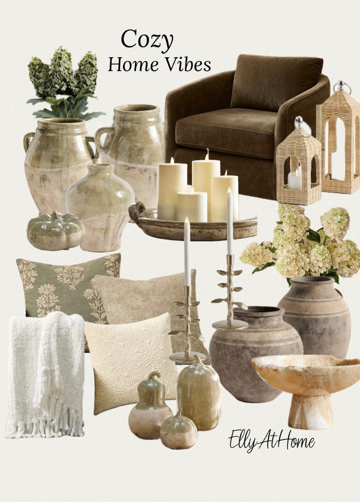 Cozy home vibes at Pottery Barn! Shop glazed collection including new pumpkins, new neutral vases, florals, throw pillows, throw blankets, accent chairs on sale, candle holders, planters and more home decor accessories. 

#LTKHome #LTKFindsUnder50 #LTKStyleTip