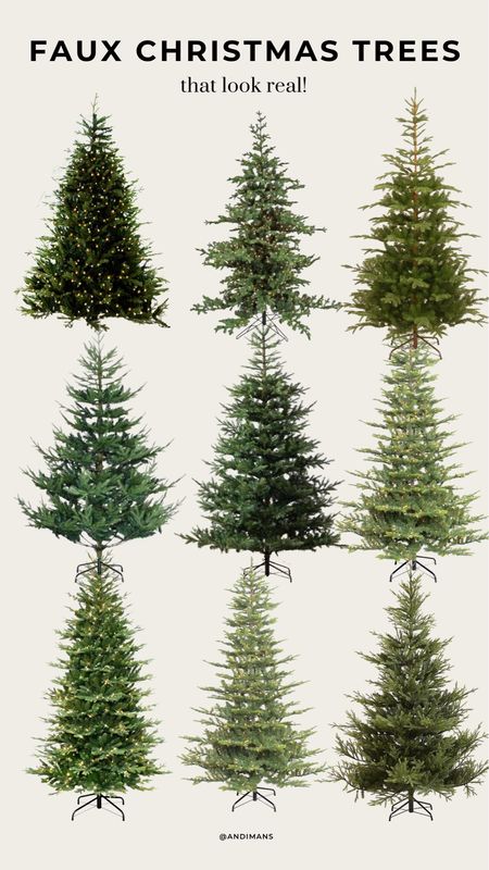 Faux Christmas Trees that look real for your home!

#LTKHolidaySale #LTKSeasonal #LTKHoliday
