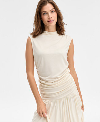 I.N.C. International Concepts Women's High Neck Tank, Macy's Exclusive - Macy's | Macy's