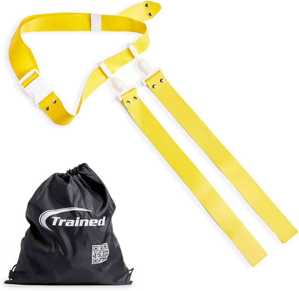 Trained 10 Man Flag Football Belts, 10 Player Adjustable Flag Football Set for Sports Teams, Trai... | Amazon (US)
