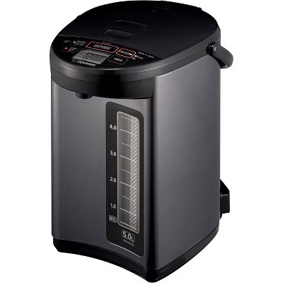 Zojirushi CD-NAC50BM Micom Water Boiler & Warmer - Metallic Black: 169 oz Electric Kettle, Tea Ma... | Target