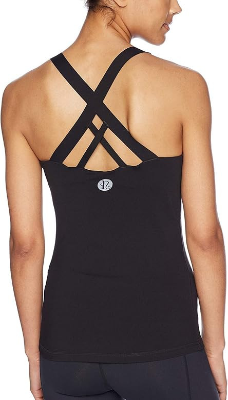 RUNNING GIRL Sports Bra for Women, Criss-Cross Back Padded Strappy Sports Bras Medium Support Yog... | Amazon (US)