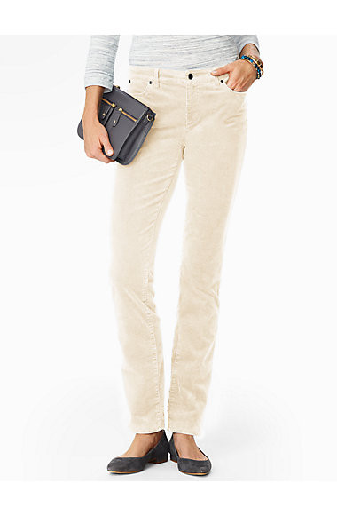 The Flawless 5-Pocket Straight - Leg Cord | Talbots