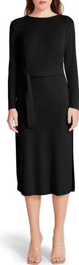 Rib Long Sleeve Knit Dress | Nordstrom