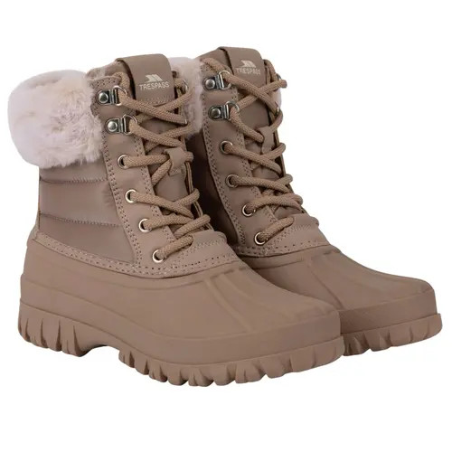 Trespass Briony Snow Boots in Beige at Nordstrom, Size 6 | Nordstrom