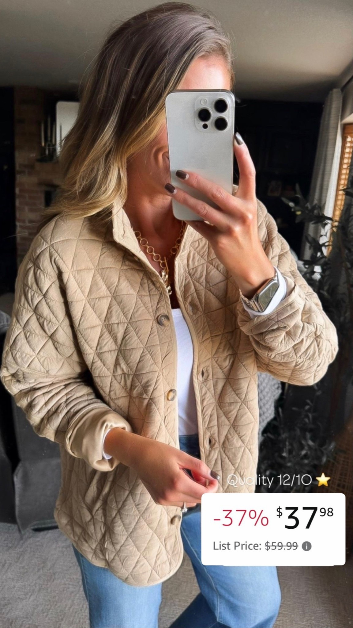 🚨 RESTOCKED
My favorite shacket find to date. 
Wearing medium 

#LTKStyleTip #LTKSeasonal