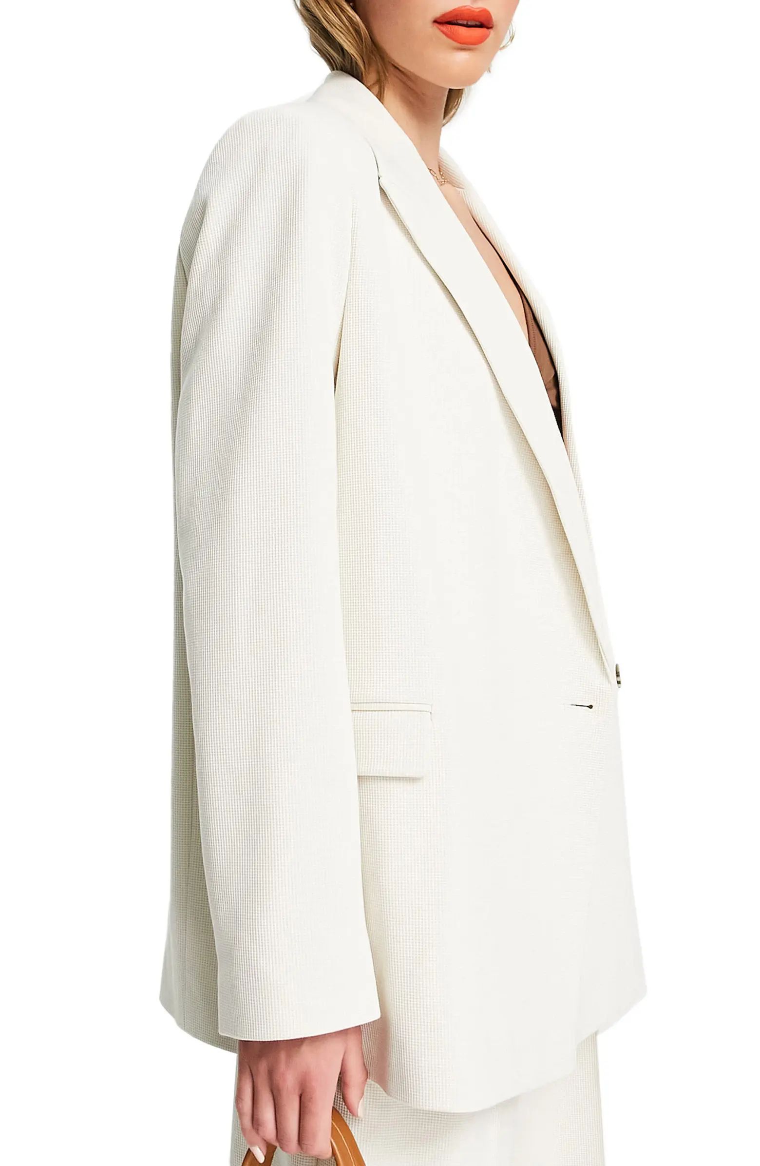 Women's Textured Ponte Suit Jacket | Nordstrom
