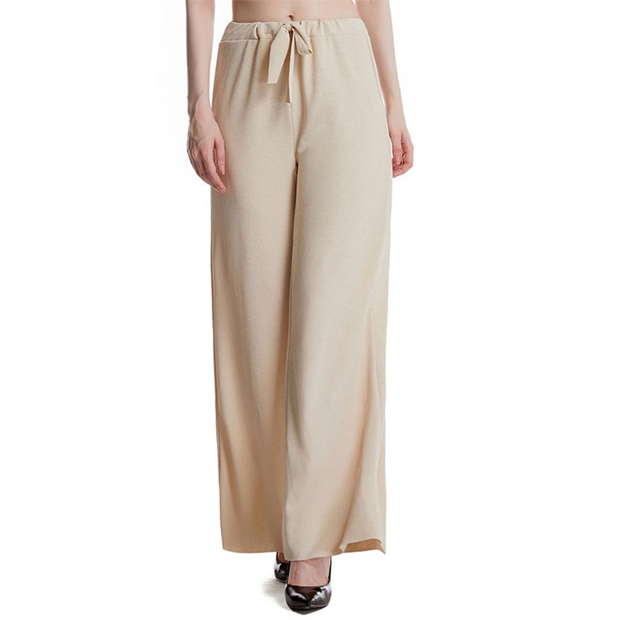 Sexy Dance Comfy Palazzo Pants Women Wide Leg Lounge Pajamas Pants Lightweight Drawstring Waist F... | Walmart (US)