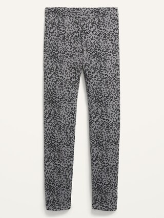 Printed Built-In Tough Full-Length Leggings for Girls | Old Navy (US)