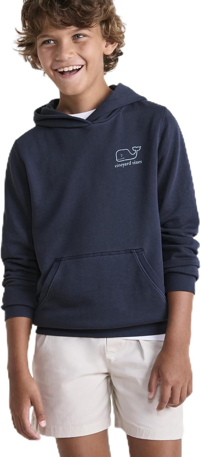 vineyard vines boys Kids Surf Terry Vintage Whale Graphic Hoodie | Amazon (US)