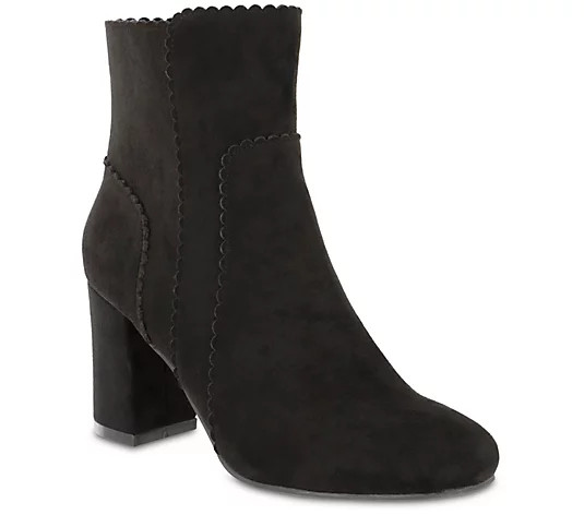 MIA Amore Ankle Boots - Mynka-N - QVC.com | QVC