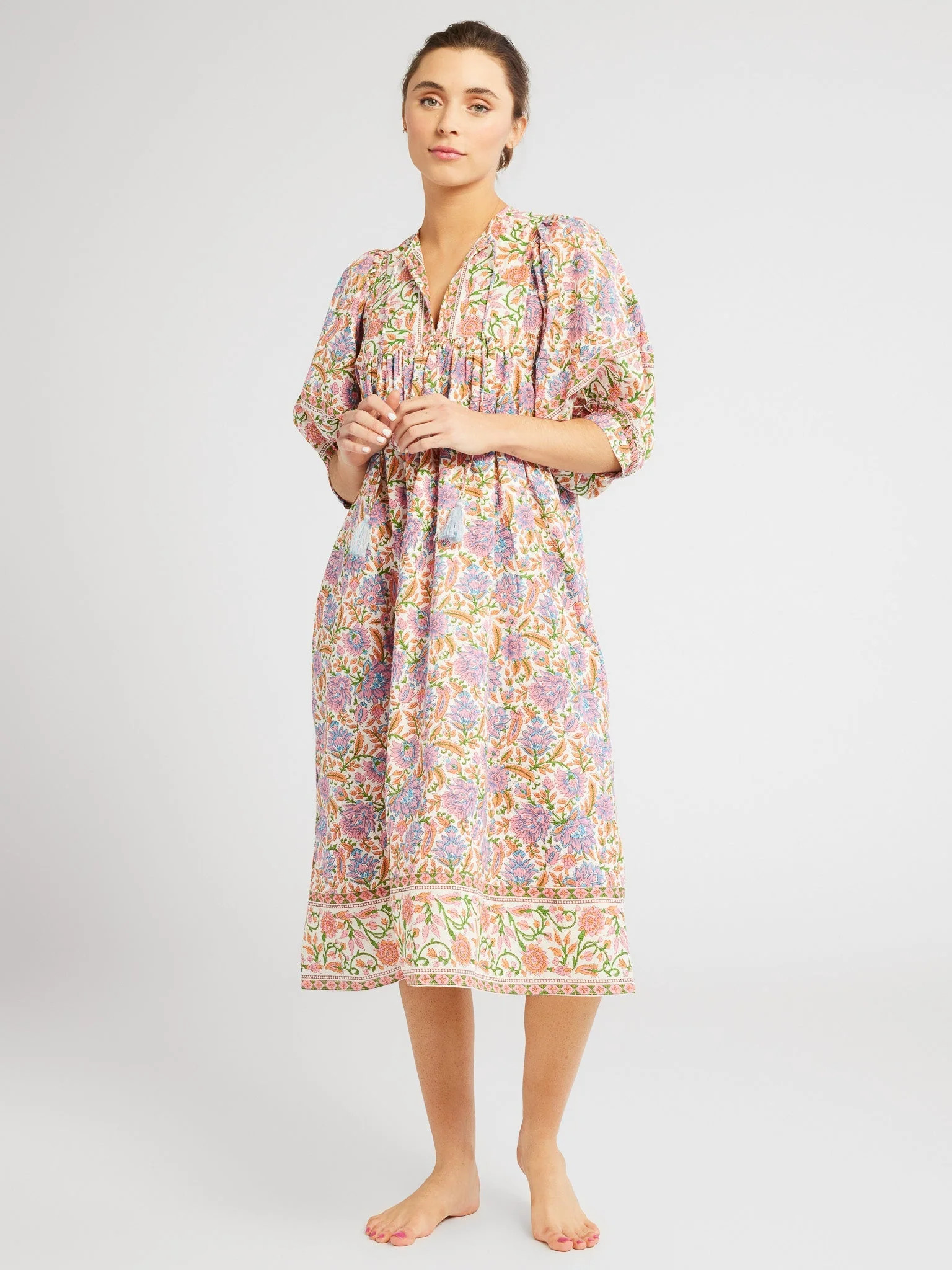 Shop Mille - Saffron Dress in Avignon Floral | Mille