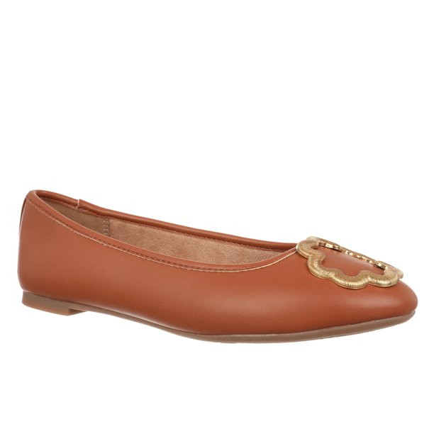 Sam & Libby Women's Coco Luxe Ballet Flat - Walmart.com | Walmart (US)
