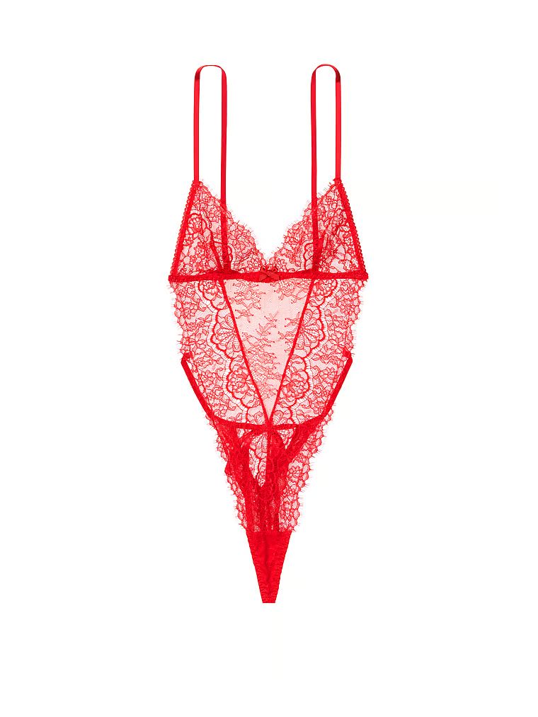 Unlined Corded Lace Teddy | Victoria's Secret (US / CA )