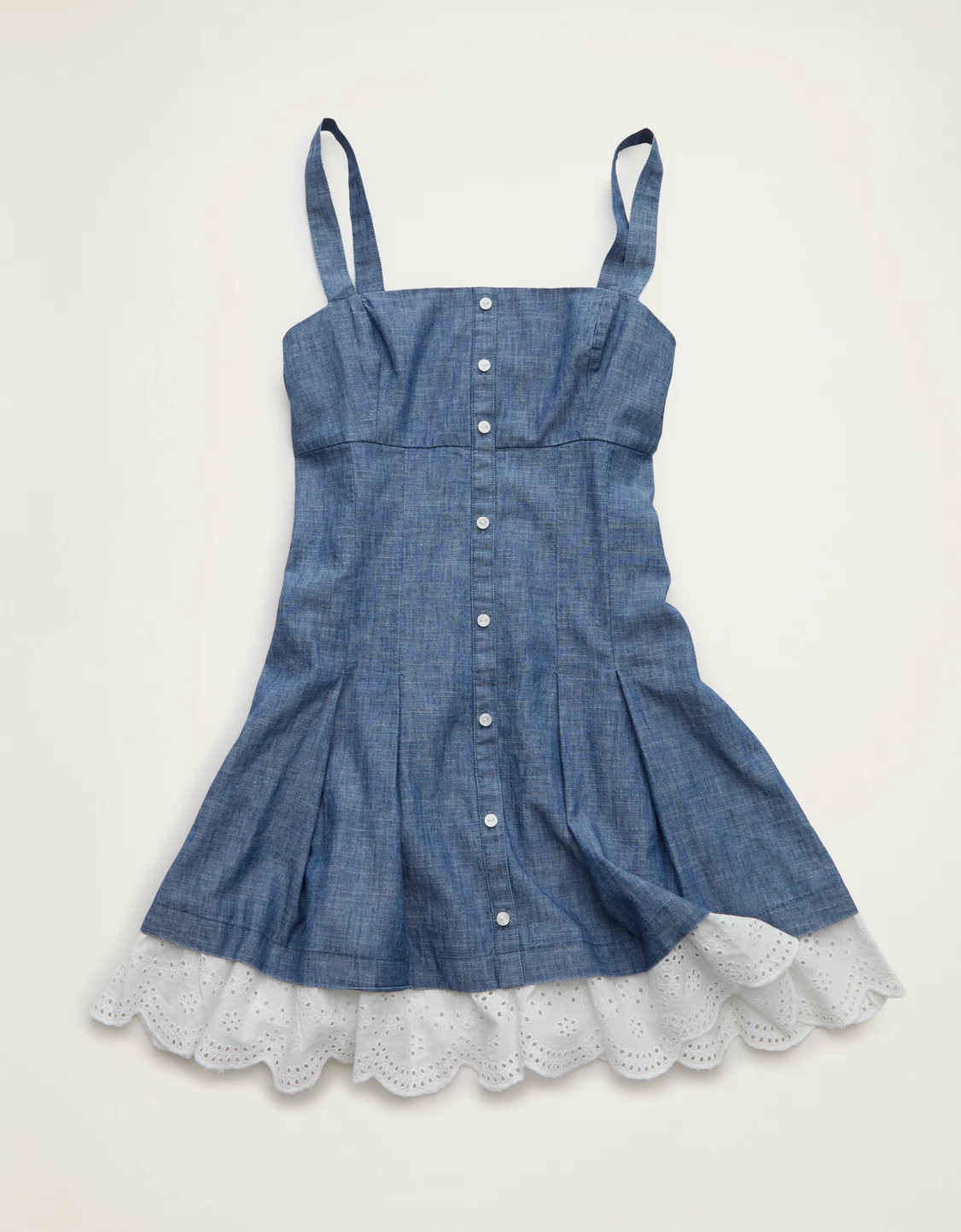 AE Button-Up Mini Dress | American Eagle Outfitters (US & CA)