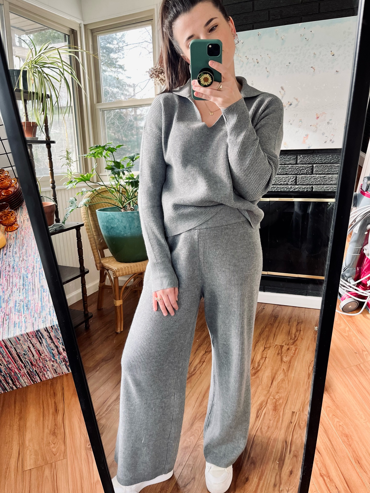 Affordable & comfortable sweater matching set from Target. / For reference: normally a size small. Got smalls in both & bottoms are a little big at the waist. Would go down a size for the pants! / Linked a matching sweater tank that would look so cute with the pants + a blazer 😍

#LTKstyletip #LTKSeasonal #LTKunder50