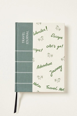 Anthropologie x Papier Adventure Fabric Travel Journal | Anthropologie (US)
