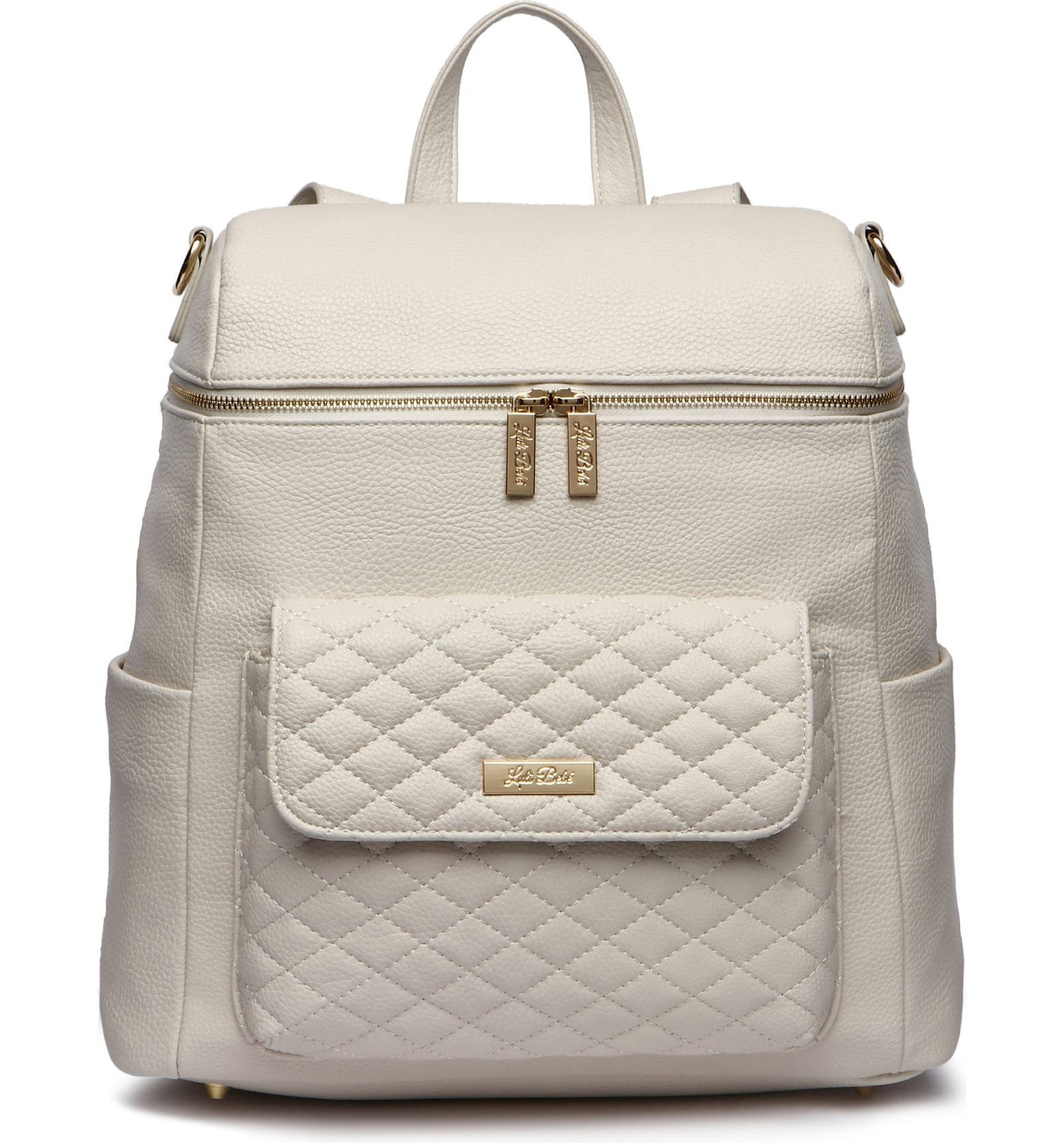 Monaco Faux Leather Diaper Backpack | Nordstrom