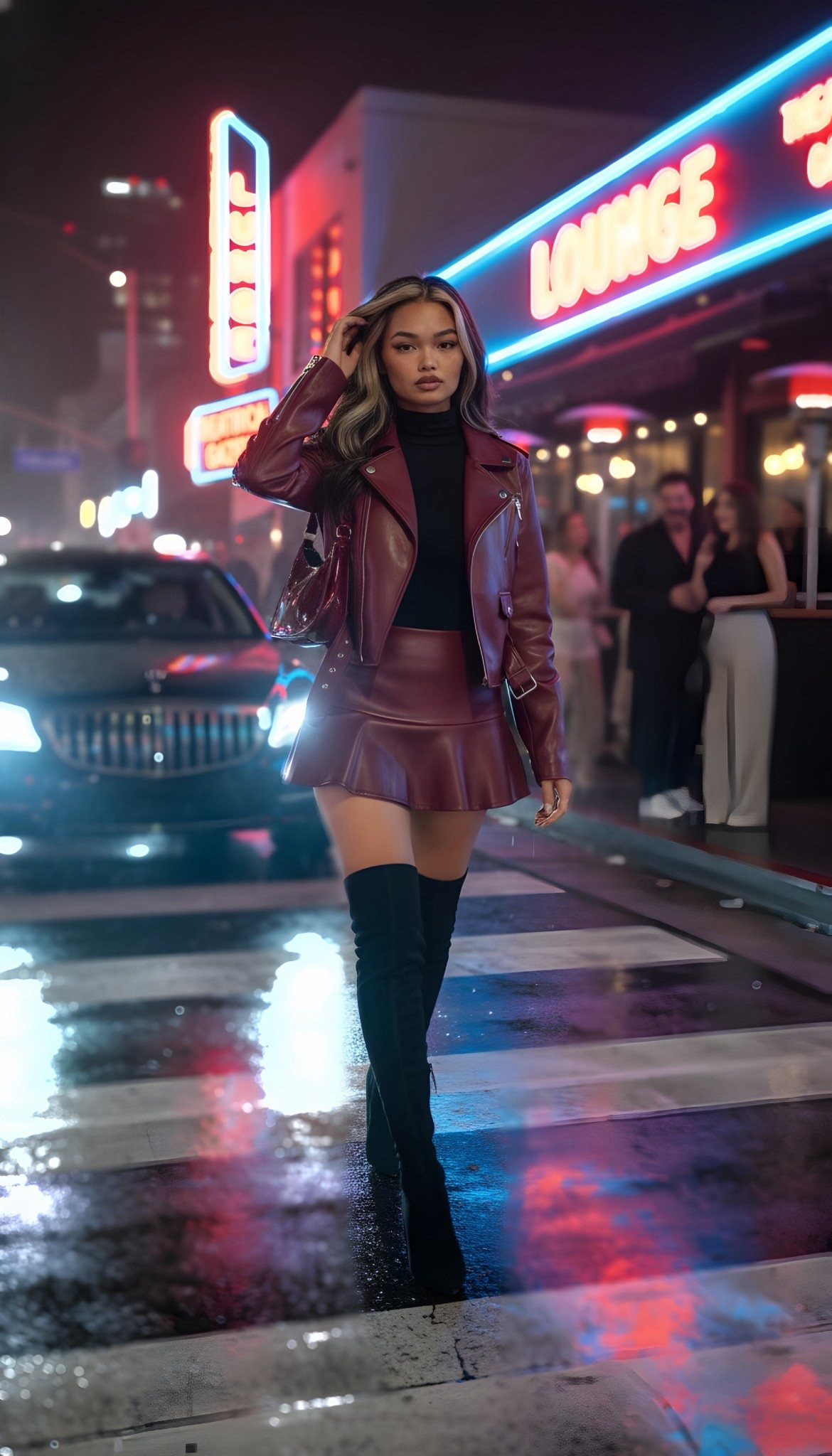 Night out energy ✨
Linked the full fit — faux leather set, over-the-knee boots & bag.

#NightOutOutfit
#HolidayOutfit
#DateNightLook
#WinterFashion
#CityNightStyle
#FauxLeatherOutfit
#OverTheKneeBoots
#PinterestStyle
#OOTN
#ChicStyle

#LTKdayinmylife #LTKvlog #LTKHoliday