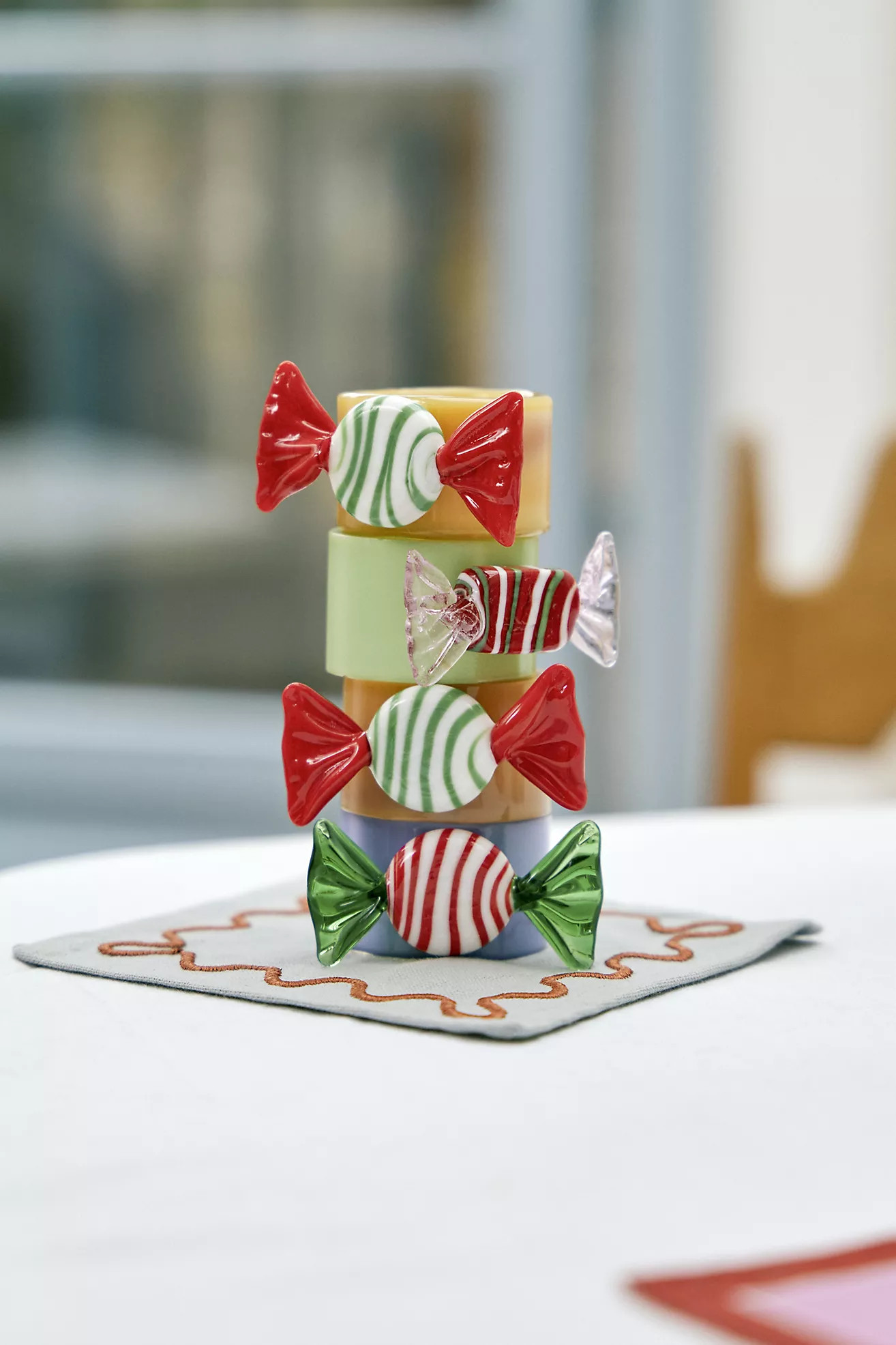 Bon Bon Napkin Rings, Set of 4 | Anthropologie (US)