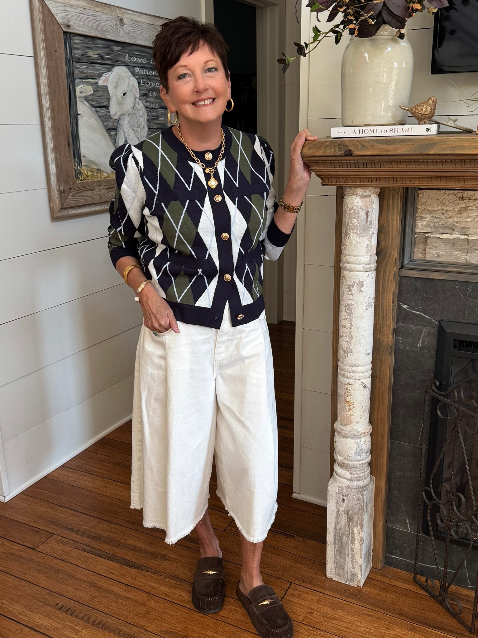Loving sweater weather!  I can’t believe the quality of this cardigan from Walmart. It looks as feels so high end. Check out all details of this comfy fall style. Looking stylish at any age!  #LTKWalmart

#LTKOver40 #LTKMidsize