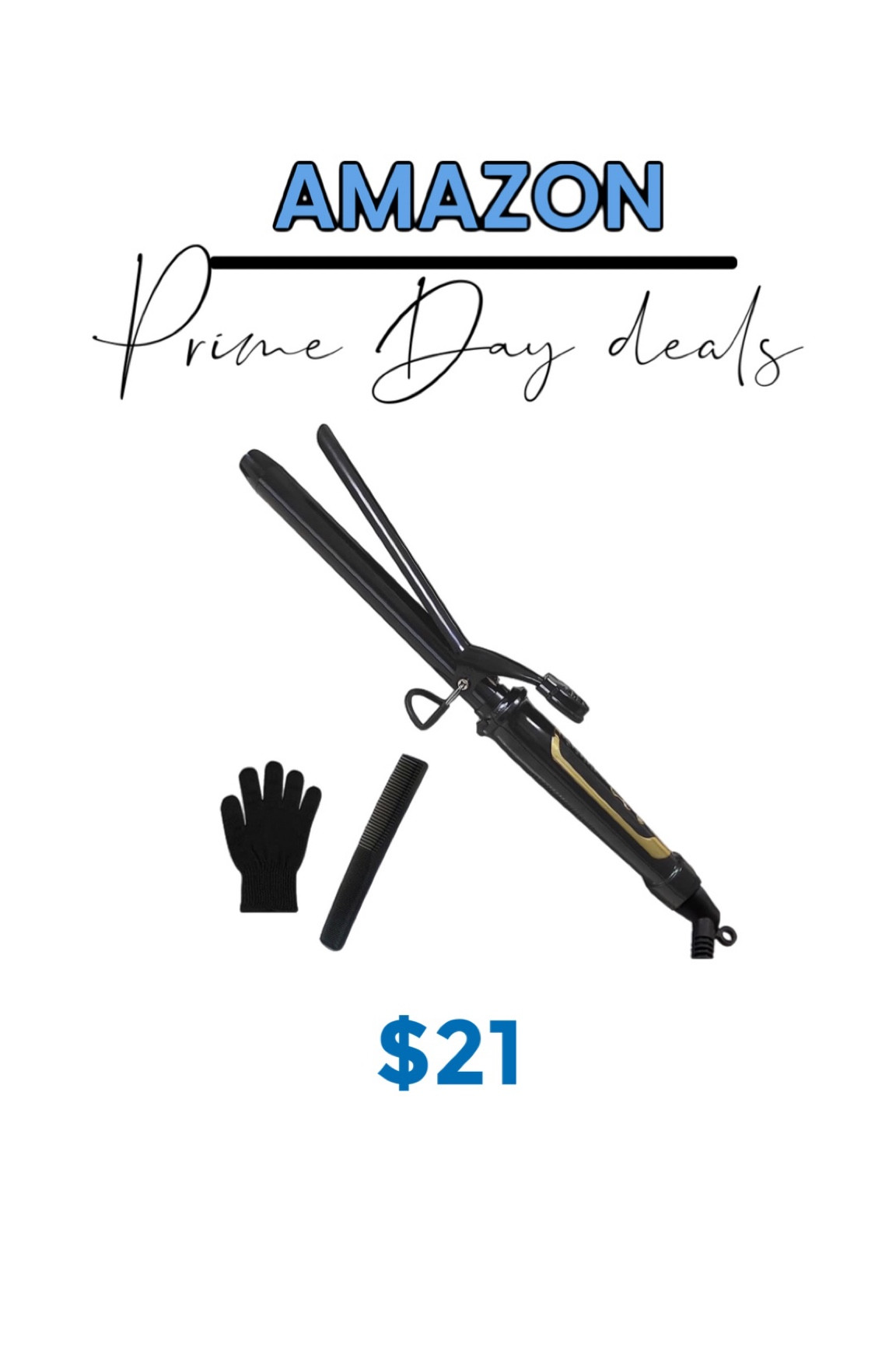 Amazon prime day deal - curling iron - curling wand - $21

#LTKsalealert #LTKbeauty #LTKxPrimeDay