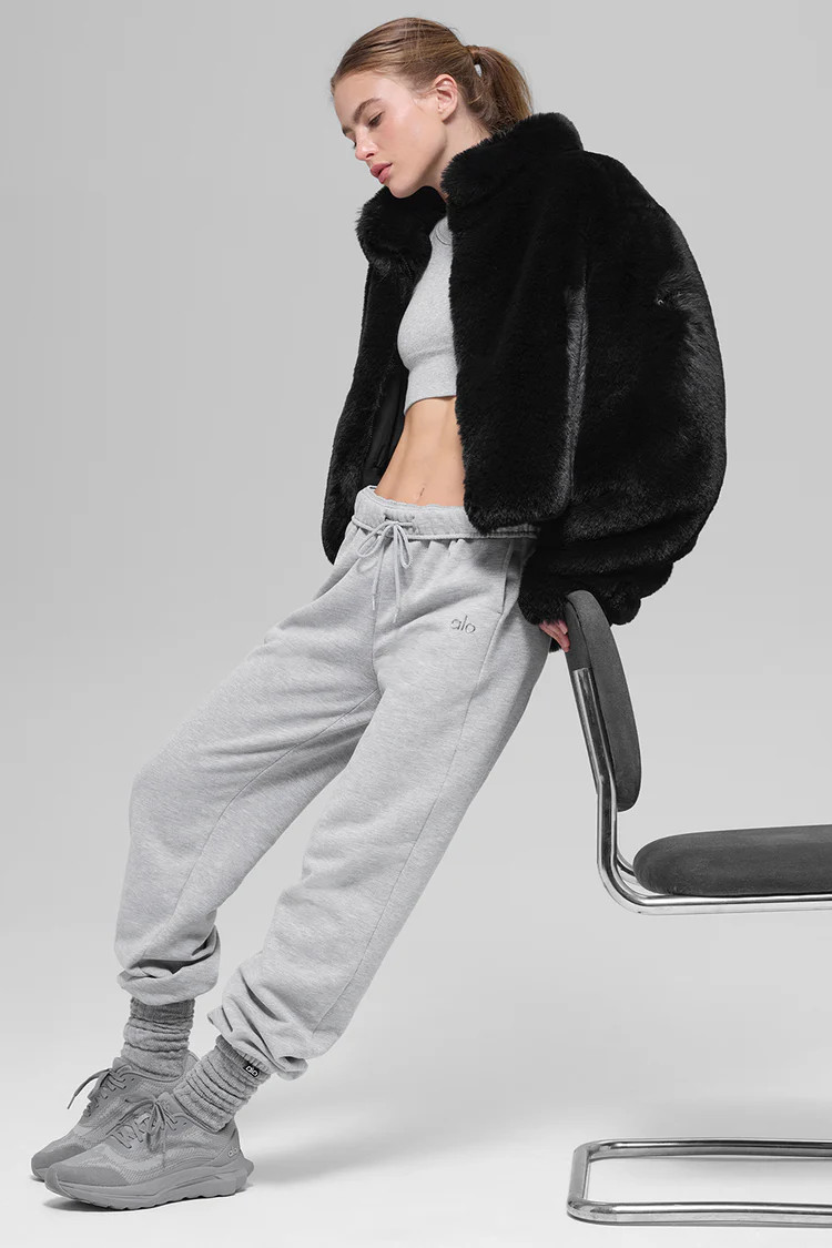 Faux Fur Allure Jacket - Oat | Alo Yoga (US)