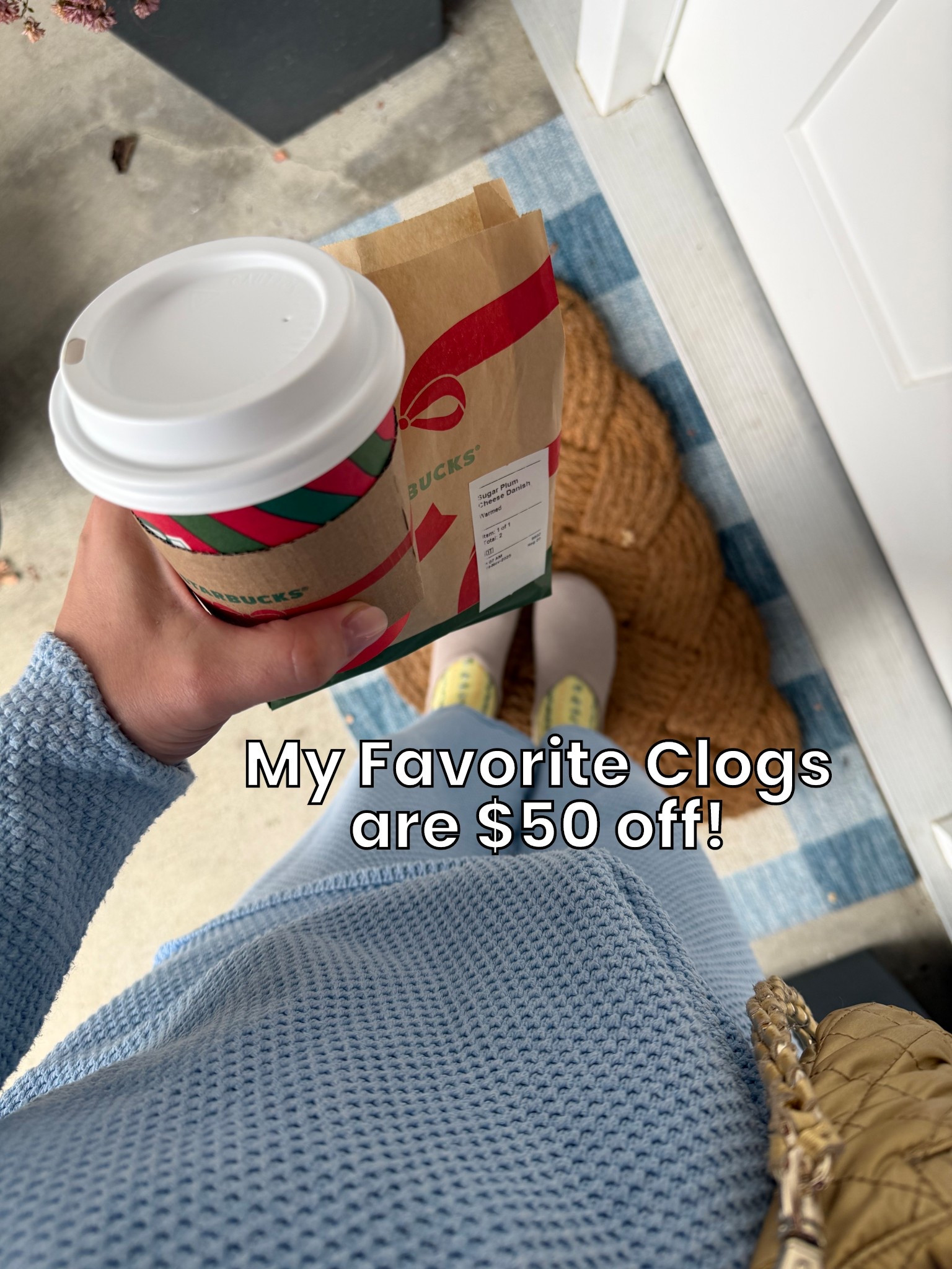 These clogs are my postpartum support shoes. Cute with everything and I can slip on and off while having my arms full with a toddler and newborn. I got an 8 and even when my feet were wildly swollen post c-section they still fit… so I’d say TTS unless you have a very narrow foot. 

Also linking my set. 

#LTKSaleAlert #LTKCyberWeek