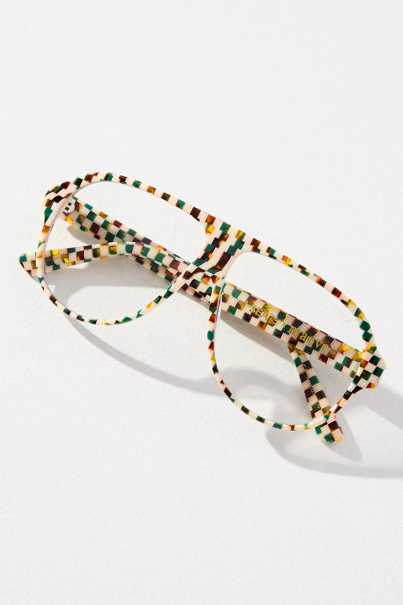 I-SEA Charlotte Polarized Aviator Readers | Anthropologie (US)