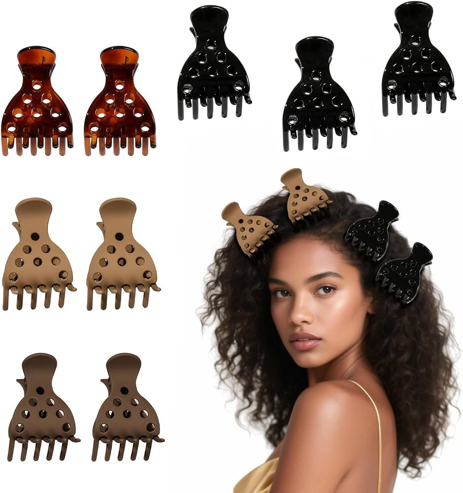 9 Hair Volume Clip for Styling,Root Claw Clips for Women Curly Thick Hair, Root Liffter for Curl ... | Amazon (US)