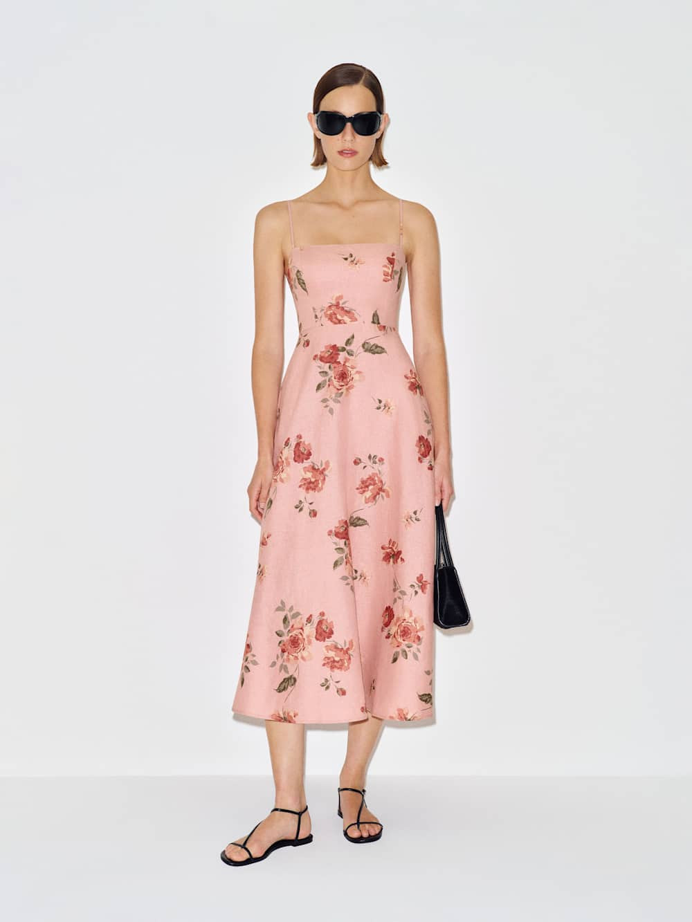 Monette Linen Dress | Reformation (Global)